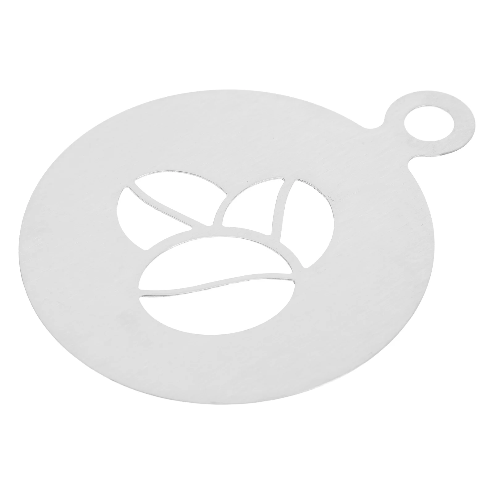 

Coffee Stencils Stainless Steel Food Grade 304 Flower Pattern For Latte Art Cappuccino Cupcake Cake Baking Decoration