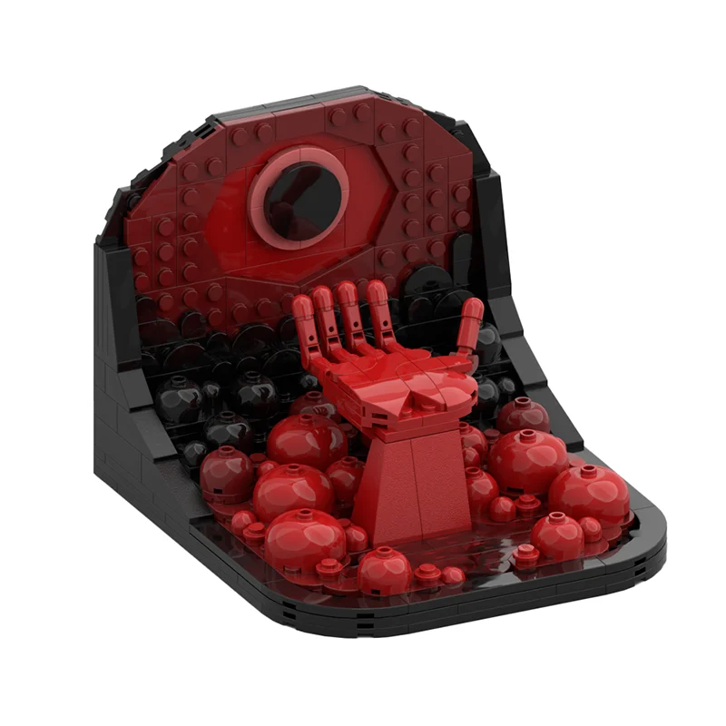 New 370Pcs Popular Halloween Moc The Eclipse Model Building Blocks Diy Creative Ideas Toy Bricks Birthday Christmas Gifts