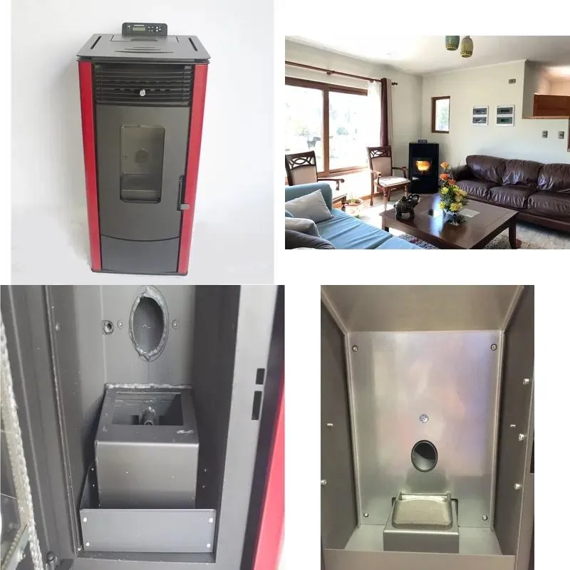 Cheap Wood Pellet Stove for Cooking Small Biofuel Fireplace