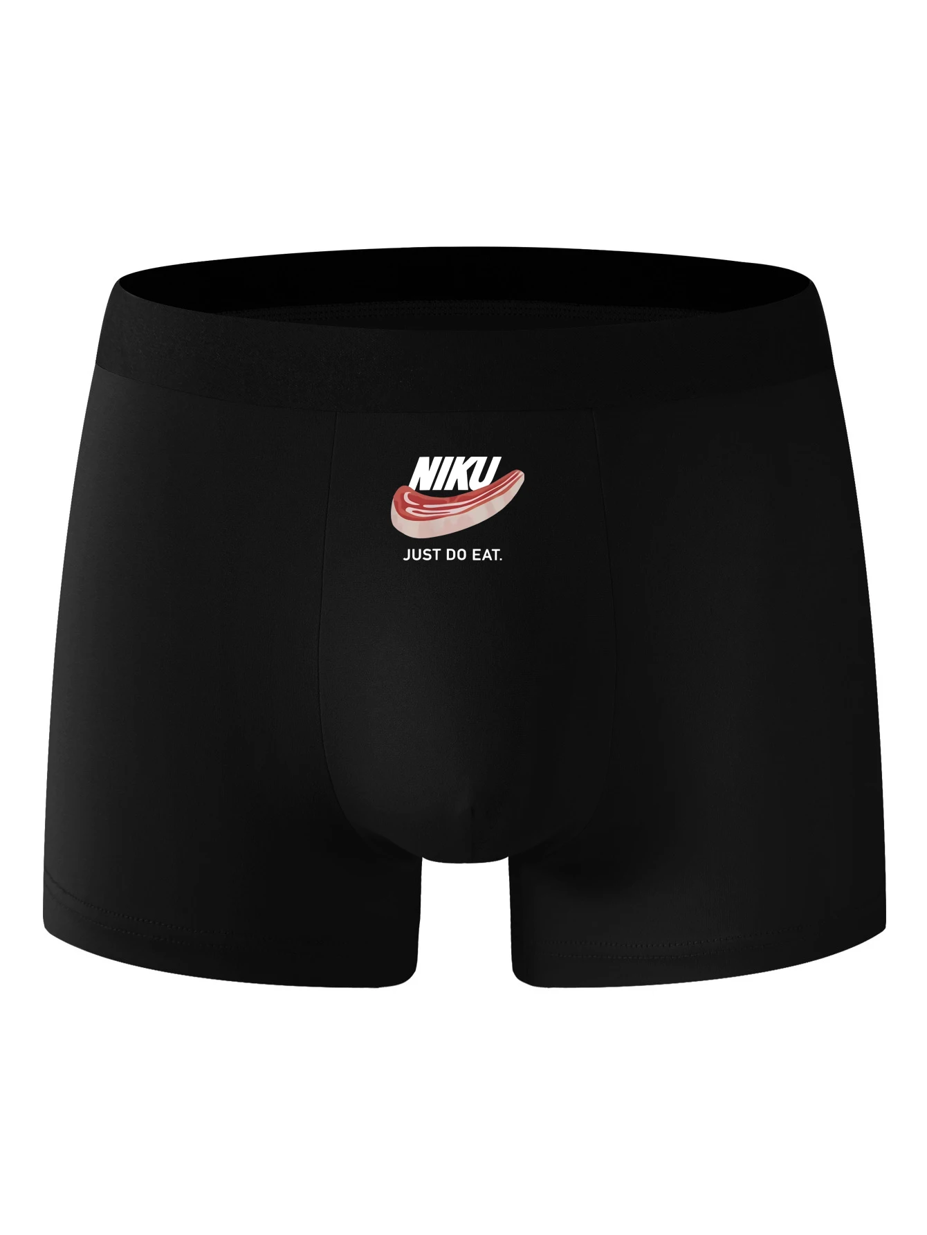 

Summer of 2025 black underwear will be comfortable and close-fitting while four-corner shorts will be fashionable cute for men