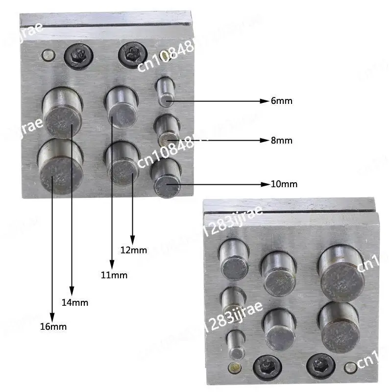 Tools Punching Tools Punching Devices Special-shaped Socket Anvil Jewelry Tools 5/7 Hole Die