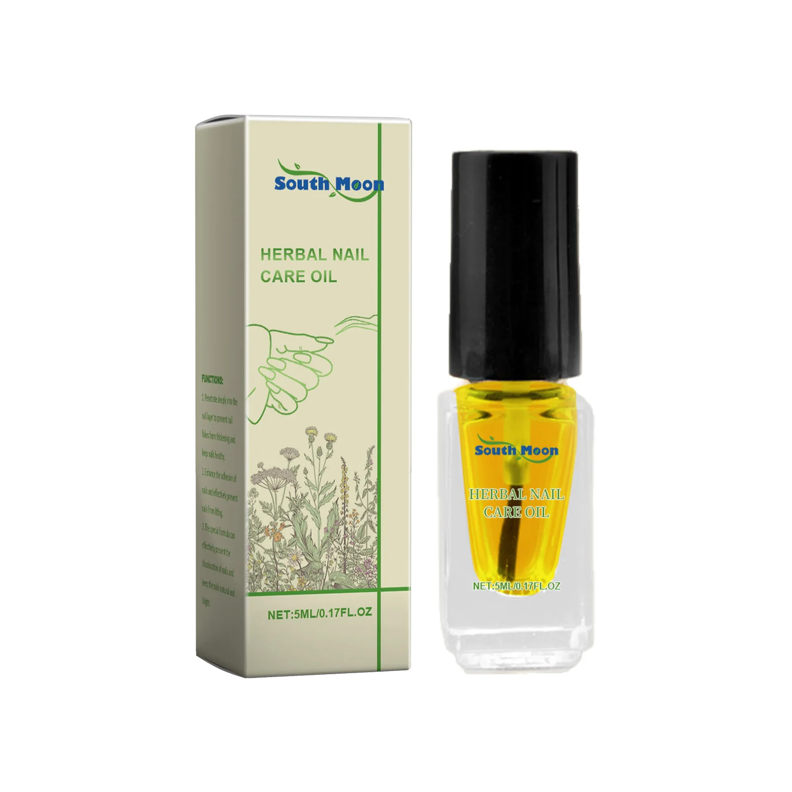 

Herbal Nail Care Oil – 5ml Cuticle with Natural Botanicals for Stronger, Healthier Nails"