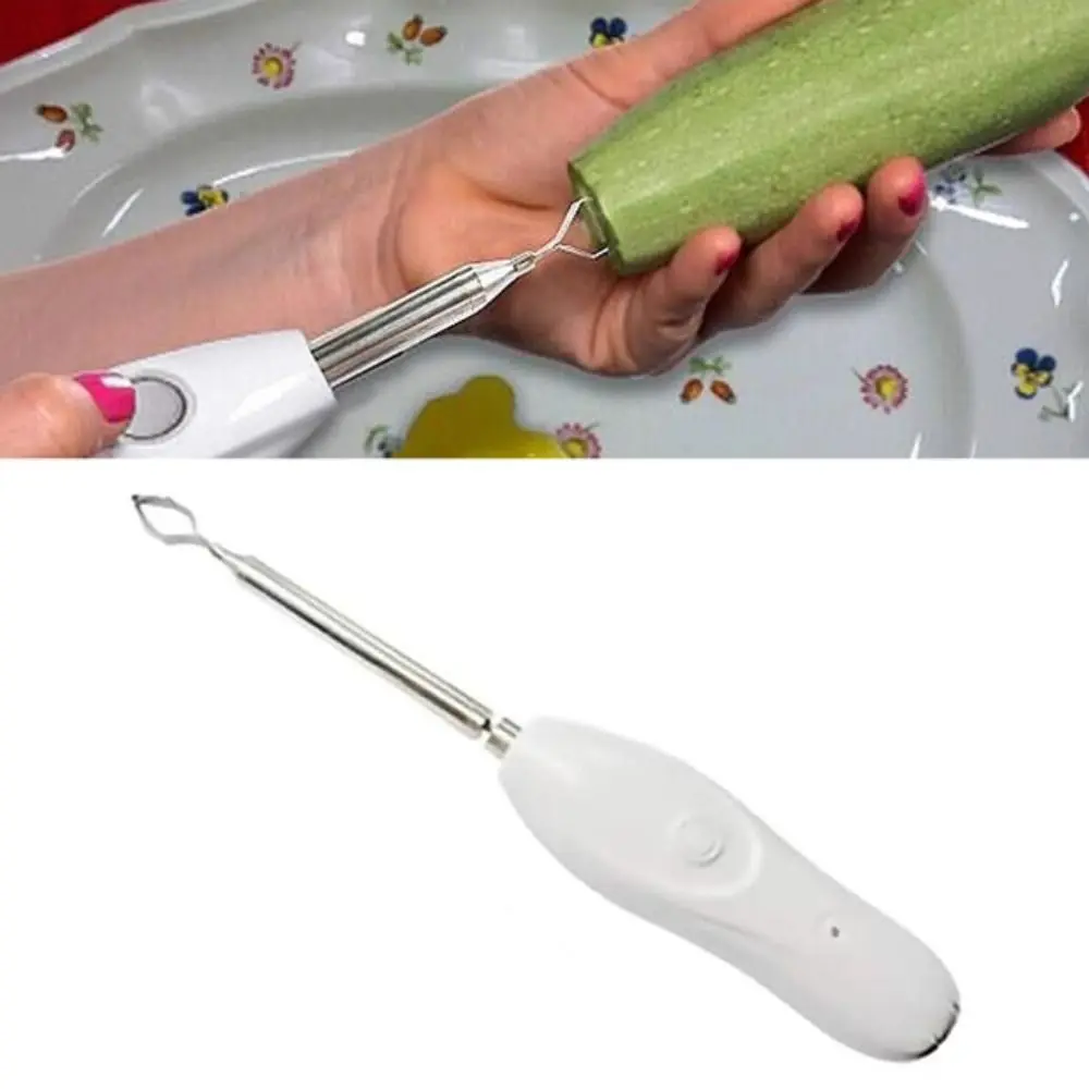 Replaceable Head Electric Vegetable Core Digger Wear-resistant Effort-saving Electric Egg Beater Efficient Stainless Steel