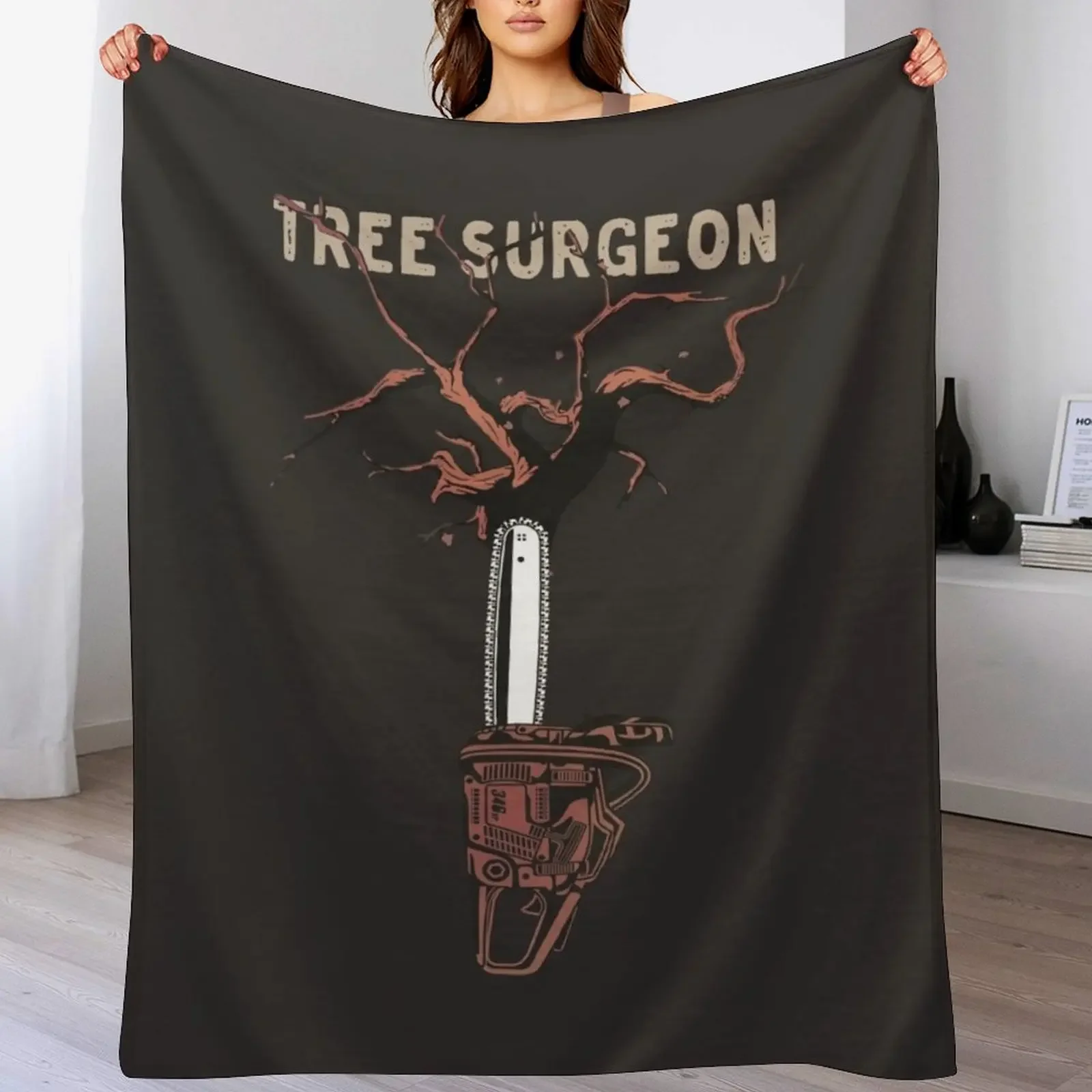 

Tree Climber Art Gift For Arborists Throw Blanket Luxury Hair manga Plaid on the sofa Blankets