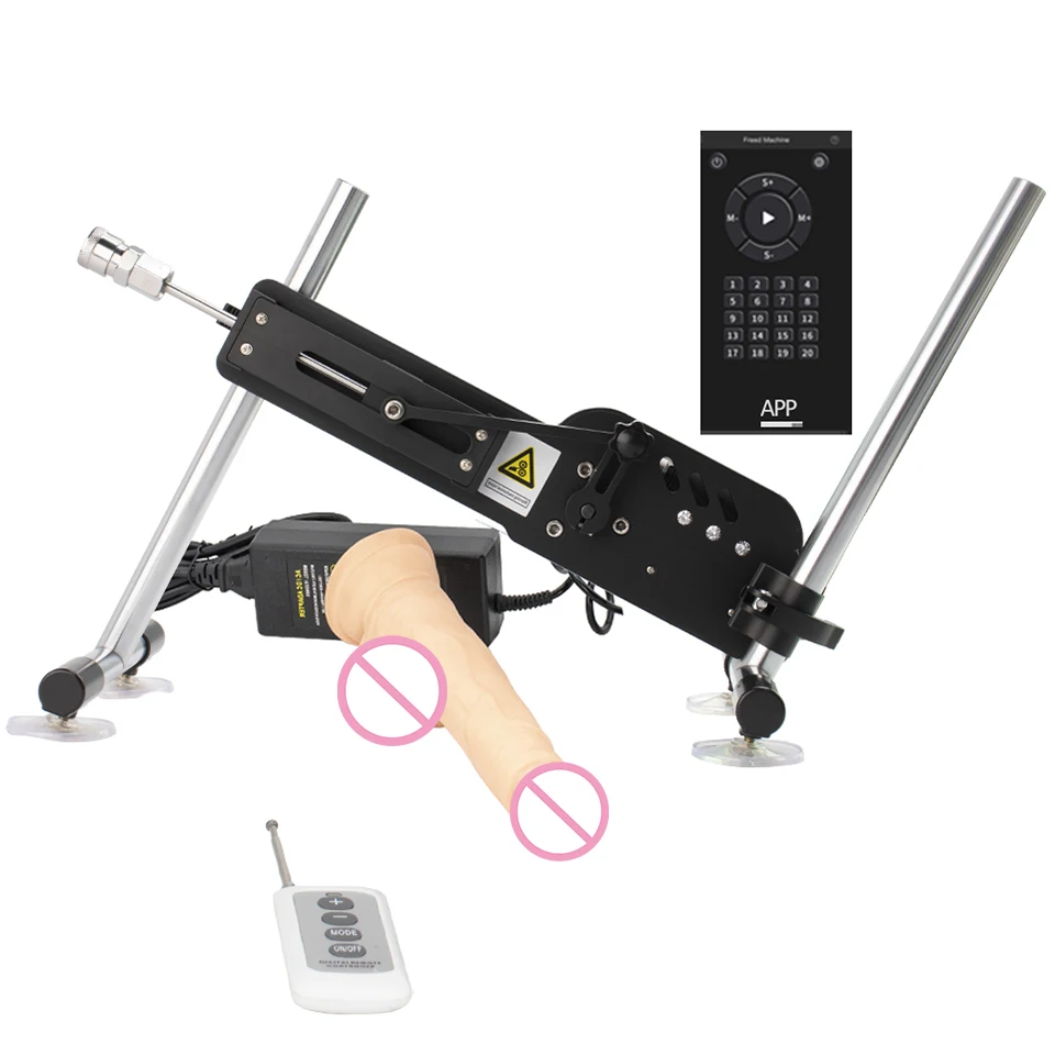 FREDORCH 30db Mute Automatic Sex Machine for Women Men Masturbation Adjustable Love Retractable Stable Solid Bracket Machine