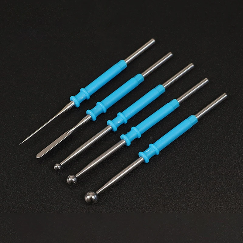 Elettrodo a lama elettrochirurgica per matita da cauterio ESU 70mm * 2.36mm Elettrocauterizzazione per elettrocoagulazione