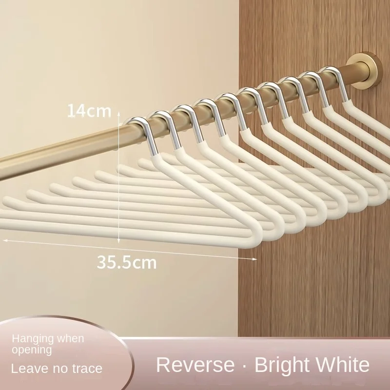 10PCS Goose-Shaped Seamless Z-Line Pants Rack Drying Pants Drying Rack Wardrobe Storage Artifacts Bedroom Supplies image 2