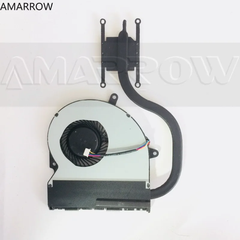 Original CPU Cooling Fan  for Asus X401E1 X401EI X401EI235A X401 X401A F401 F401A Fan with Heatsink Non-removable CPU