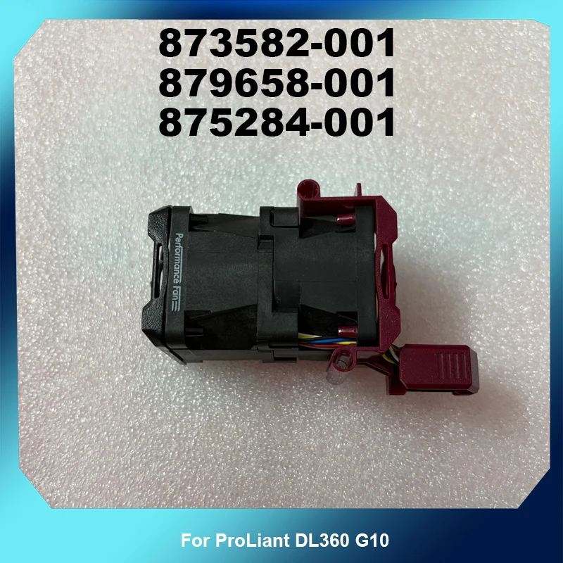 Cooling Fan 873582-001 879658-001 875284-001 DC12V 2.7A For ProLiant DL360 G10 Performance High‑speed