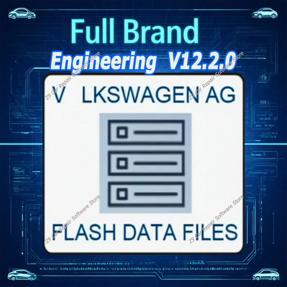 NUEVO 2025 Odis Engineering Flashdaten Archivos de Datos de Firmware ECU para V.W, A.u.d.i, S.eat, S.koda + Software Odis-e V12.2.0