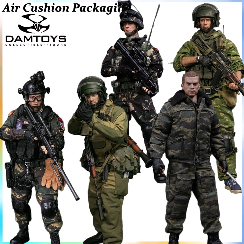 

DAMTOYS Genuine 1/6 Scale Series Righteous Red Lion Warrior Special Forces Military Movie Fan Fiction Action Figures Model Toys