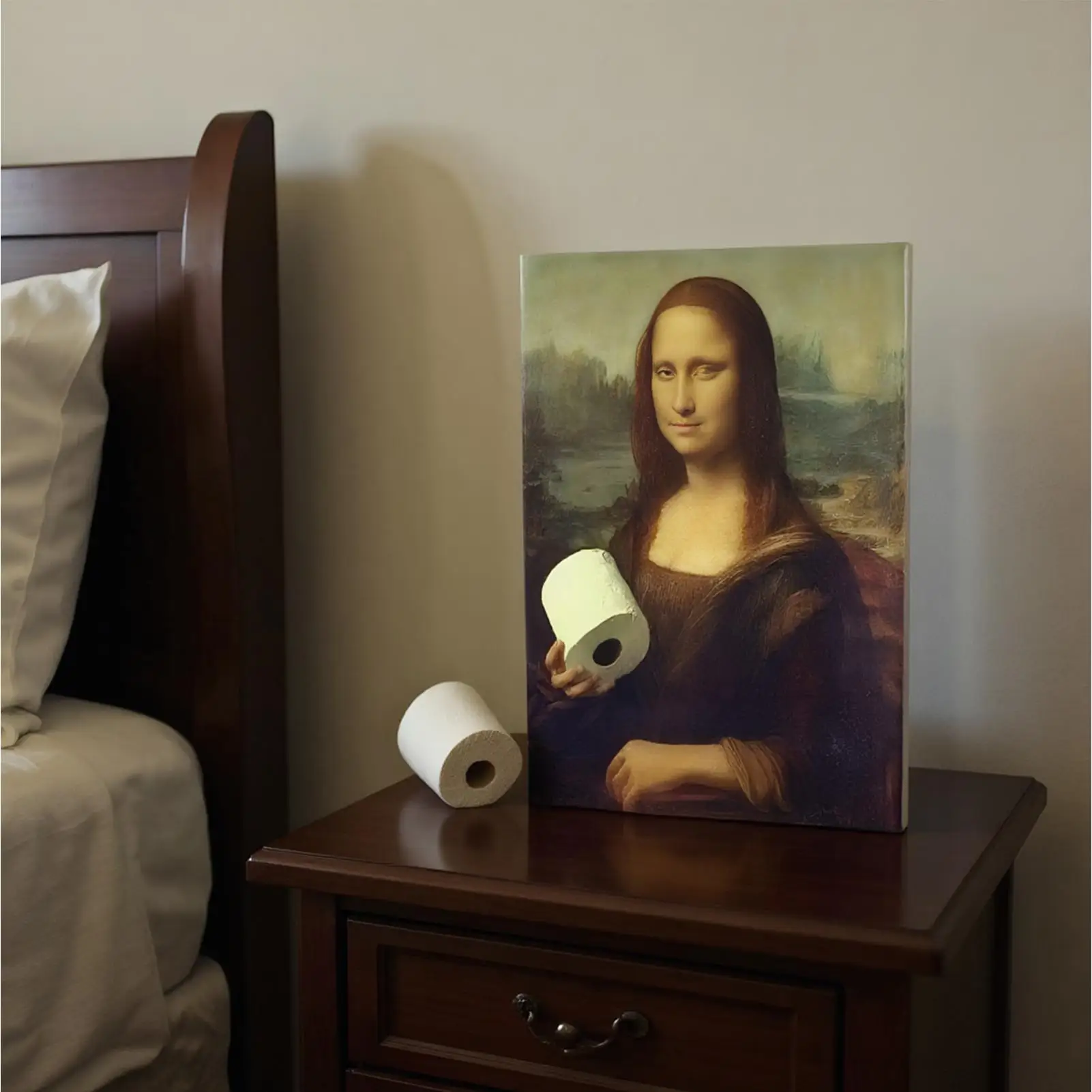 

Забавная настенная живопись для ванной комнаты, винтажный юмор, причудливая коллекционная настенная живопись для ванной комнаты, украшение для отеля, сада, Дня благодарения