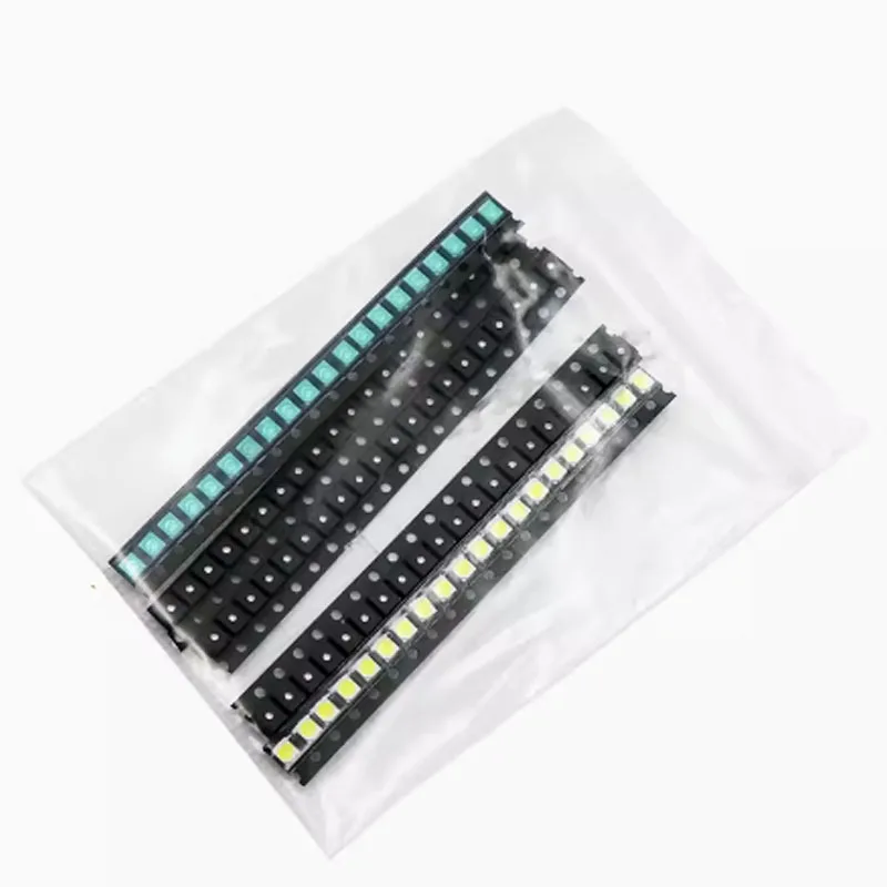 Imagem -03 - Kit de Amostra Smd com Alto Brilho Luzes Led Vermelho Amarelo Verde Azul Branco 5vvalue 1210 100 Pcs