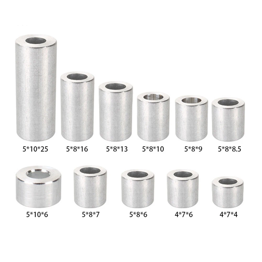 RAMPS 10pcs Pulley Isolation Column Aluminium Spacer V-slot Separate Pillar Quarantine Bore for 3D Printer Parts