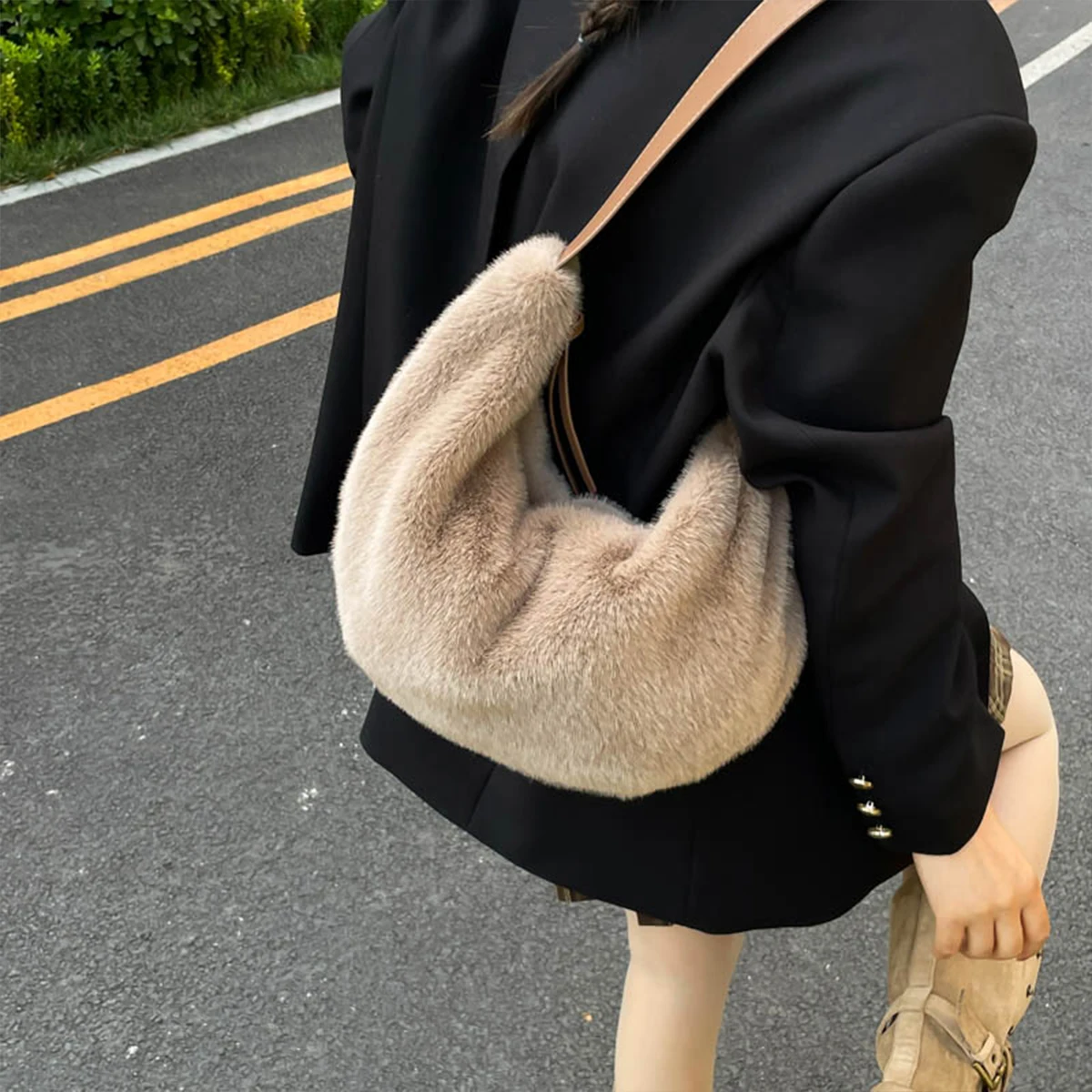 Women Fashion Plush… - image