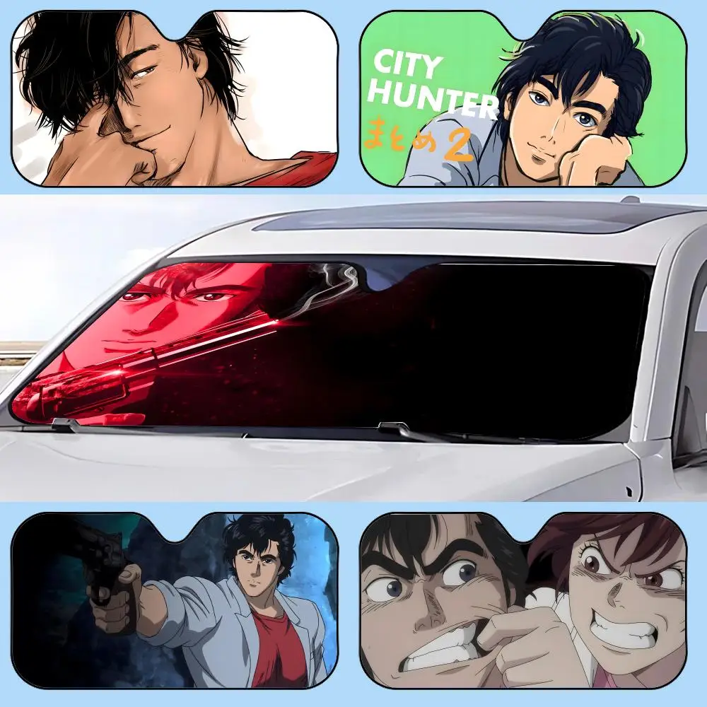 

Солнцезащитный козырек City Hunter Shinjuku Private Eyes, выдвижной автомобильный солнцезащитный козырек, антибликовый, с защитой от УФ-излучения, для переднего стекла