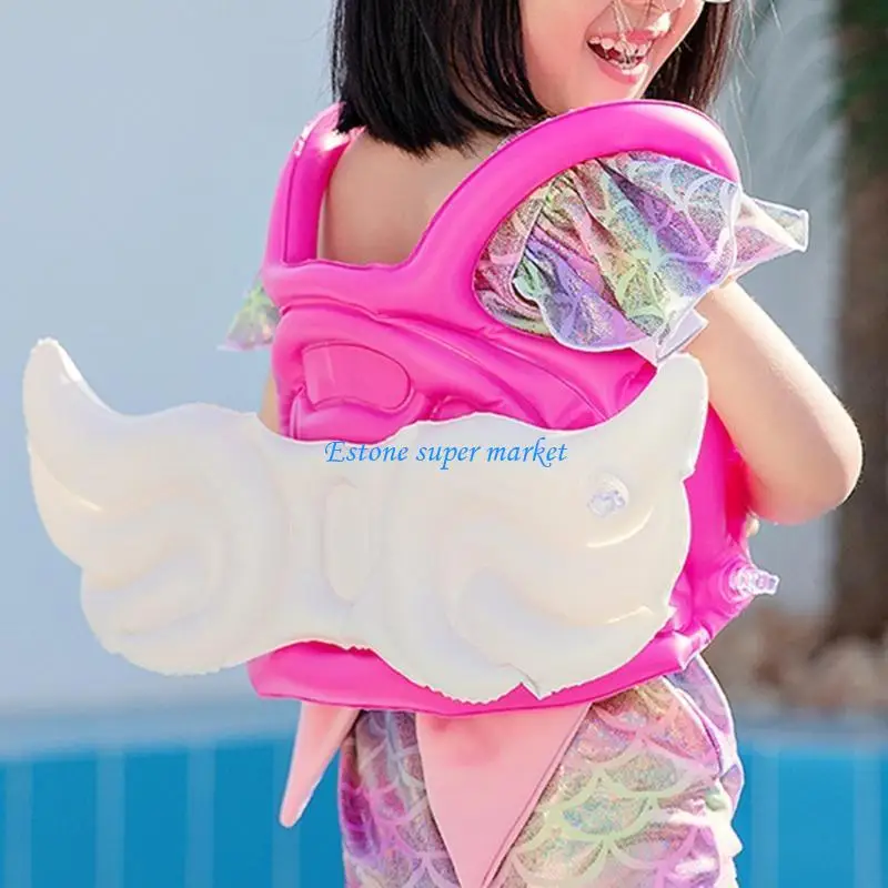 090B نفخ الطفو لسترة السباحة سترات للأطفال حمام سباحة حوض السباحة معدات السباحة في الهواء الطلق الرضع المياه للعب الطرف S #2