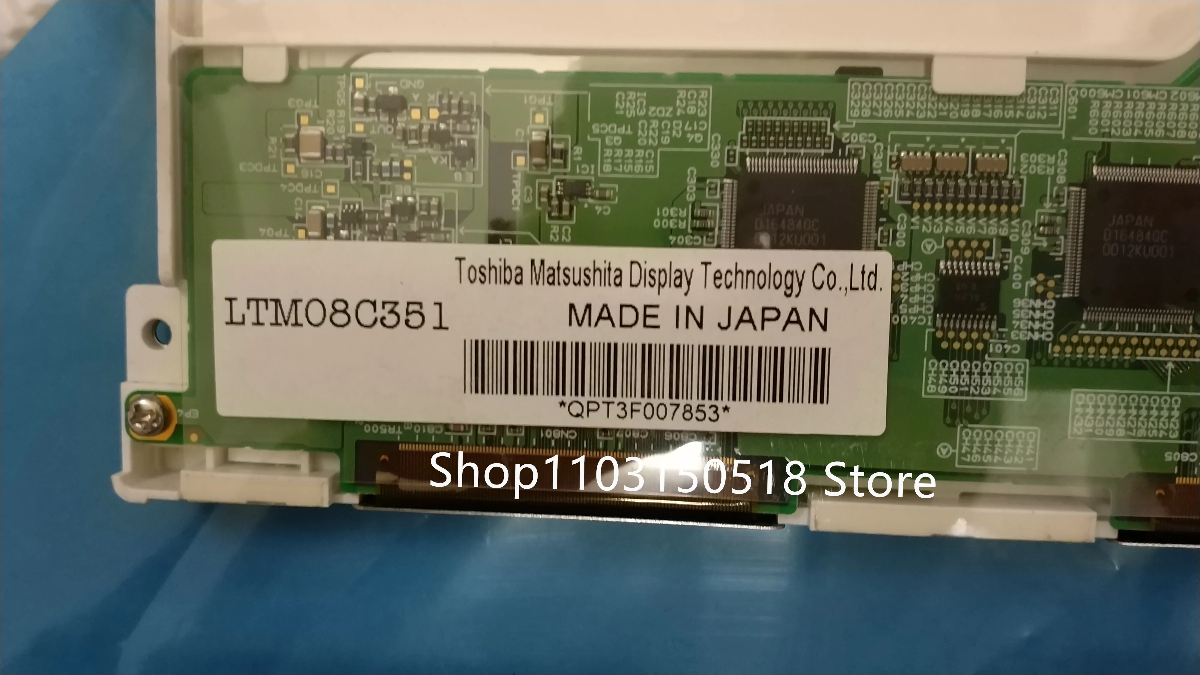 LTM08C351 LTM08C355U original A + grau 8.4 "polegadas TFT CCFL tela de navegação GPS para carro tela LCD