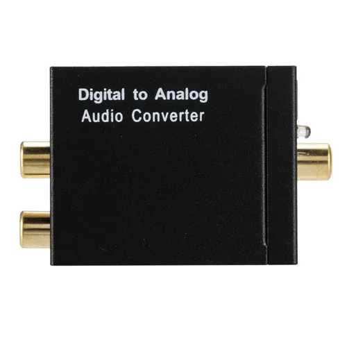 Imagen 1 del producto Convertidor de Audio Digital a analógico, señal Coaxial de fibra óptica a DAC analógico Spdif estéreo, conector de 3,5 MM, amplificador RCA, decodificador BT