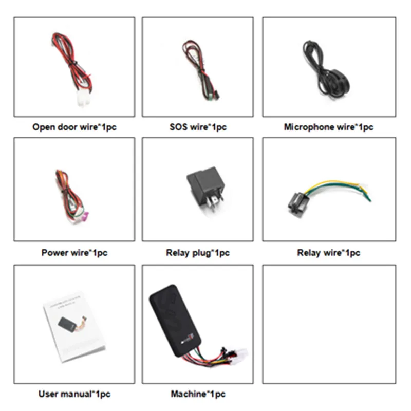 gt06 Smart gps tracker with power off alarm HA2 Vehicle gps tracker with Cut-off engine function