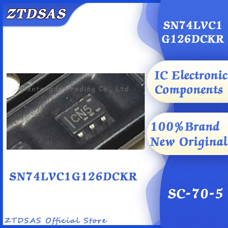 10PCS/LOT SN74LVC1G126DCKR Silk screen CN5 CNF CN Line Driver SC-70-5 is Brand new and original