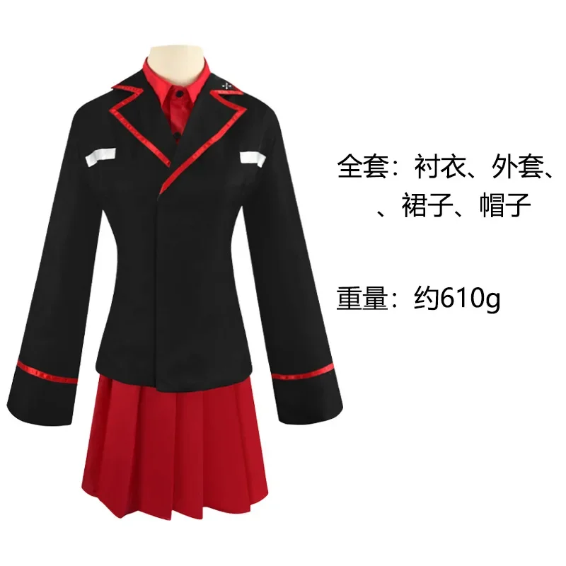 GIRLS and PANZER Kuromorimine Uniform Nishizumi Maho Cosplay costume Carnaval Halloween Christmas Costume Outfits Sets