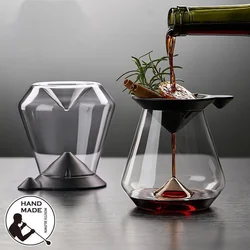 Mountain Red Wine Glass With Decanter Creative Wedding Party Wineglass Unique Bordeaux Burgundy Wine Cup With Base And Filter