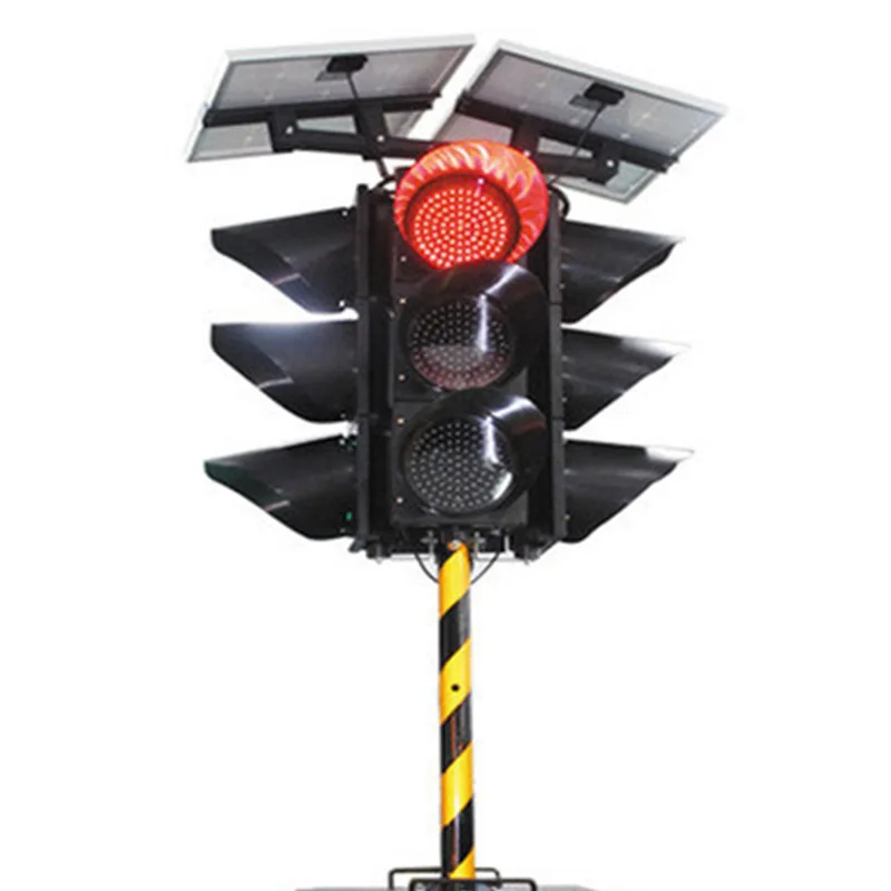 

Intersection temporary signal light arrow light solar traffic light led
