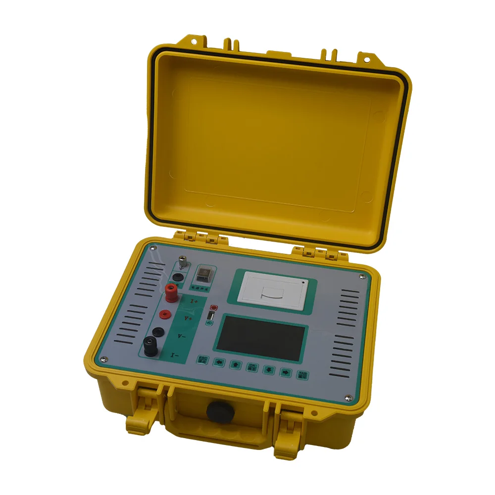 5A/10A/Automatic Portable Transformer Testing Equipment Winding Direct Current Meter DC Low Resistance Tester Digital Multimeter