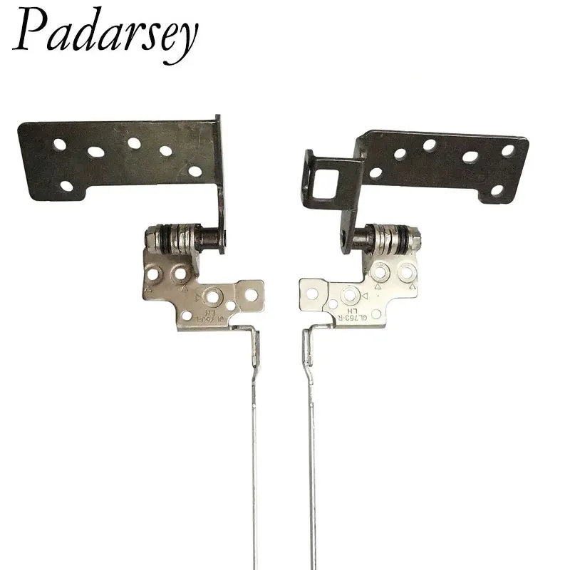 Padarsey Laptop New LCD Screen Hinges Set L+R For Asus ROG Strix GL753 GL753V GL753VD GL753VE GL753VE-DS74 GL753VE-IS74 GL753VW