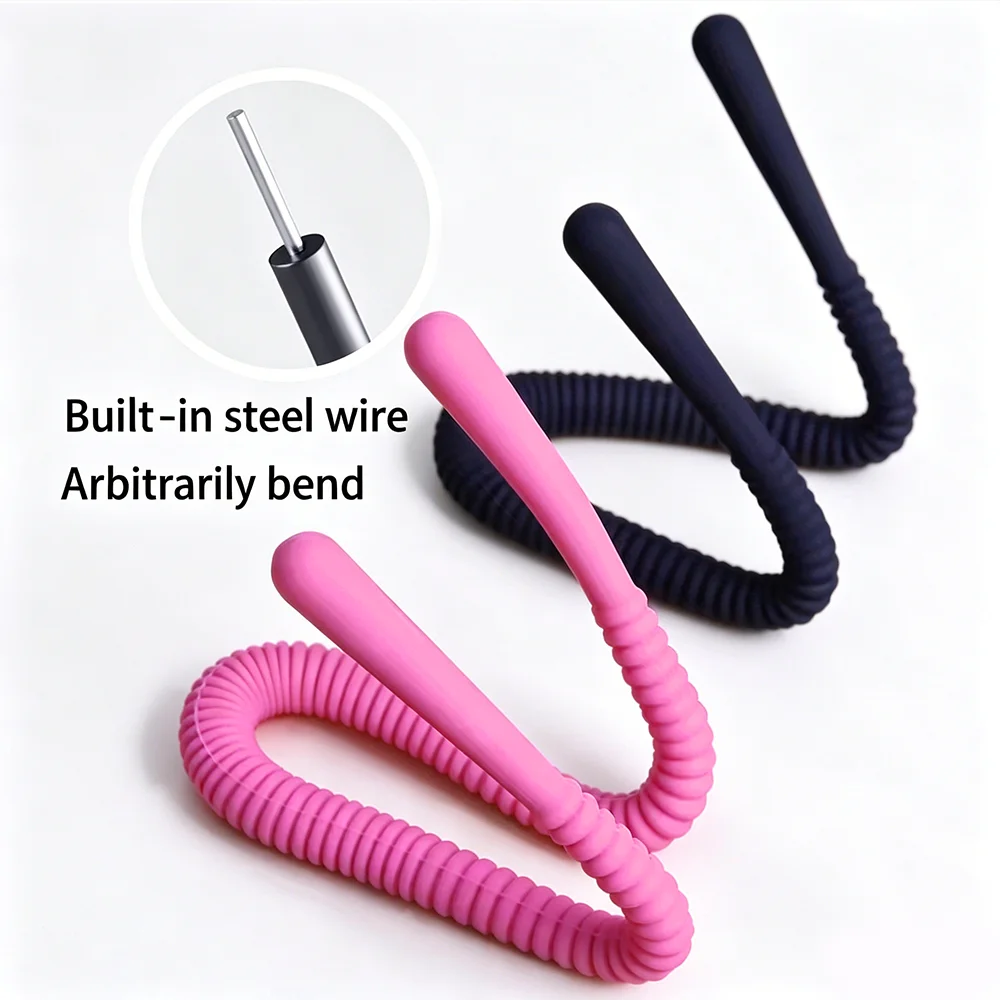 Foldable Silicone Labia Clamps Spreader Vagina Speculum Dilator G-spot Clitoris Stimulator BDSM Bondage Adult Sex Toys 18+ view 3
