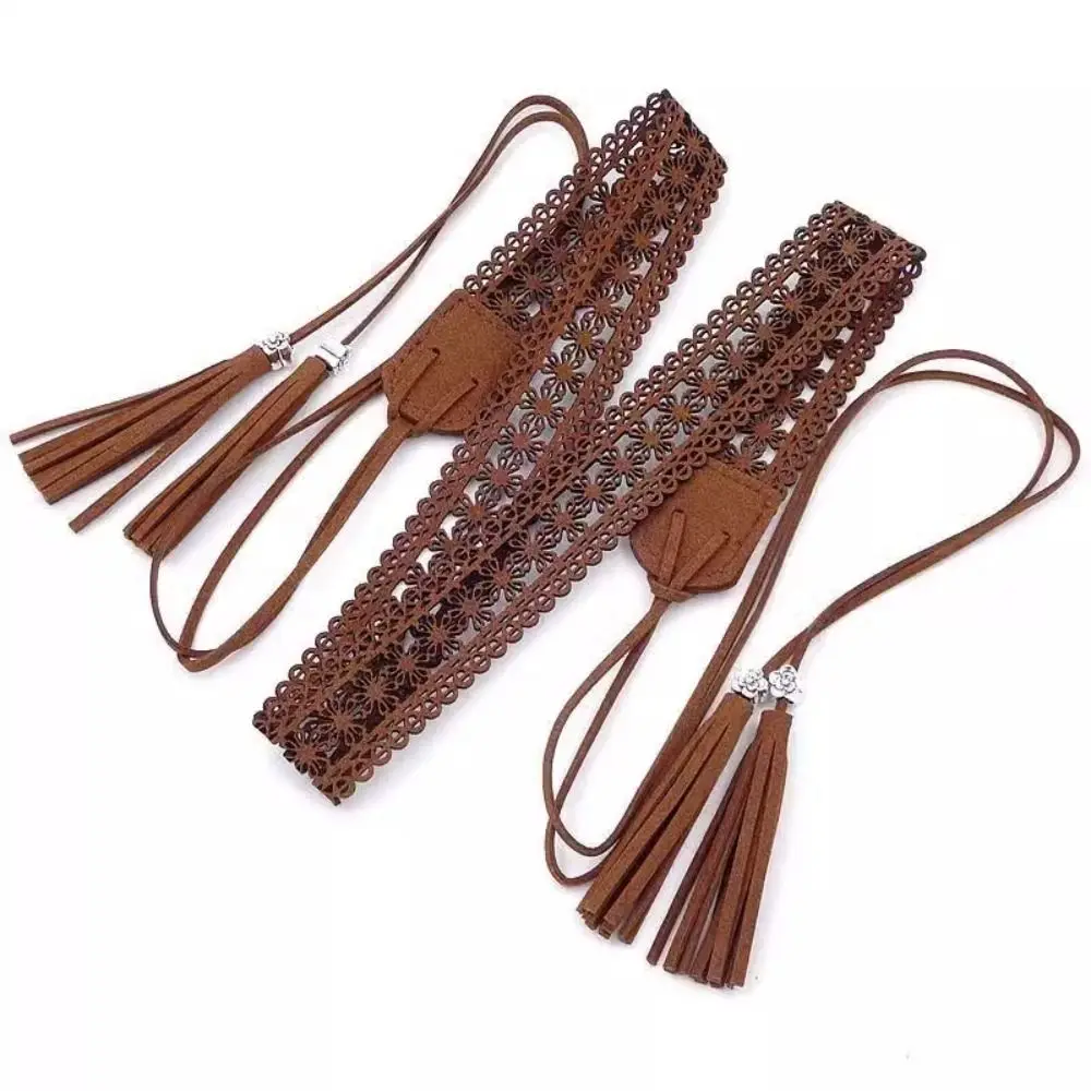 

Fashion Waistband Bohemian Belt Hand Woven Waist Strap Ethnic Style Belt Tassel Women Waist Chain Lady
