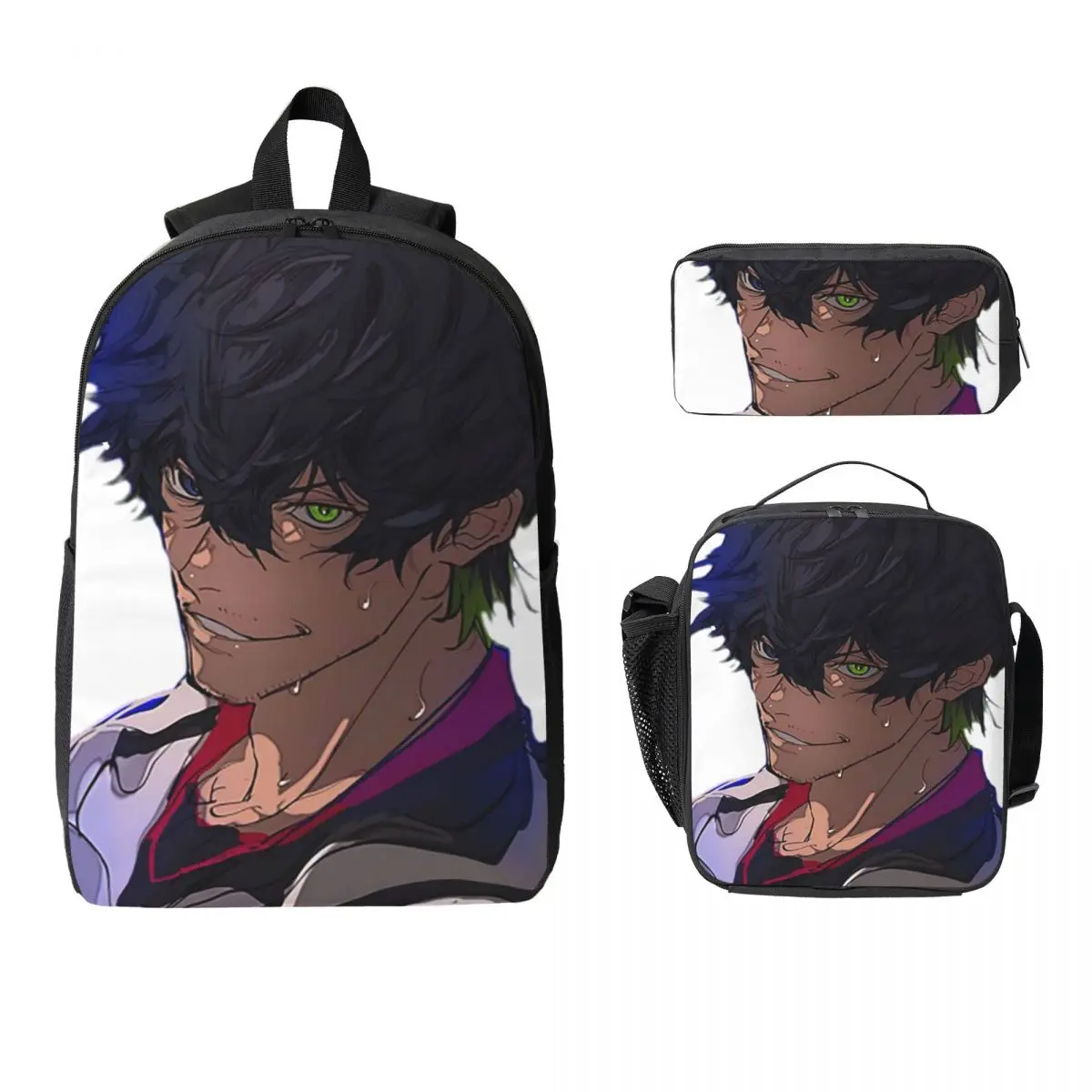 

Oliver Aiku Backpack Student Boys Girls BookBag School Bag Laptop Shoulder Bags 3ps Insulated Lunch Bag Pencil Case