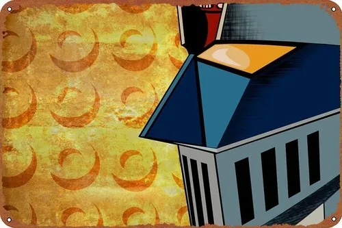 MAZINGER Z COVER INTRO Poster Wall Decoration Home Door Cafe Office Dormitory