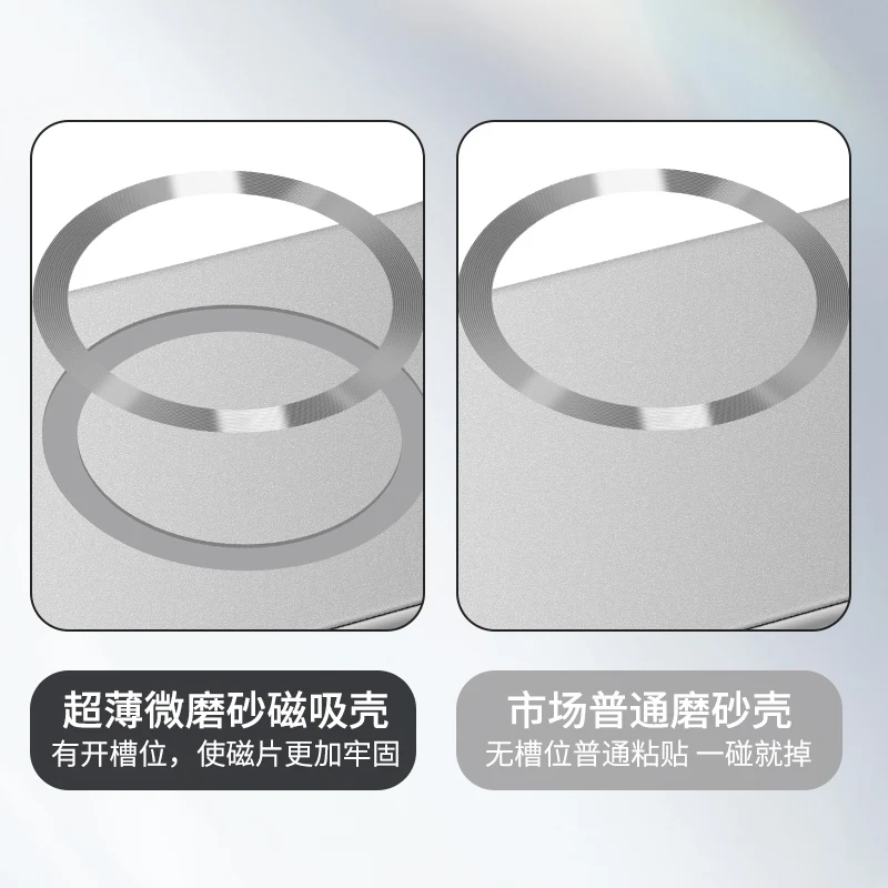 เคสแม่เหล็กแบบบางเฉียบเคลือบสีด้านโลหะสำหรับ Magsafe iPhone 17 Air 17 16 15 14 13 12 Pro Max Plus แบบไร้ขอบ