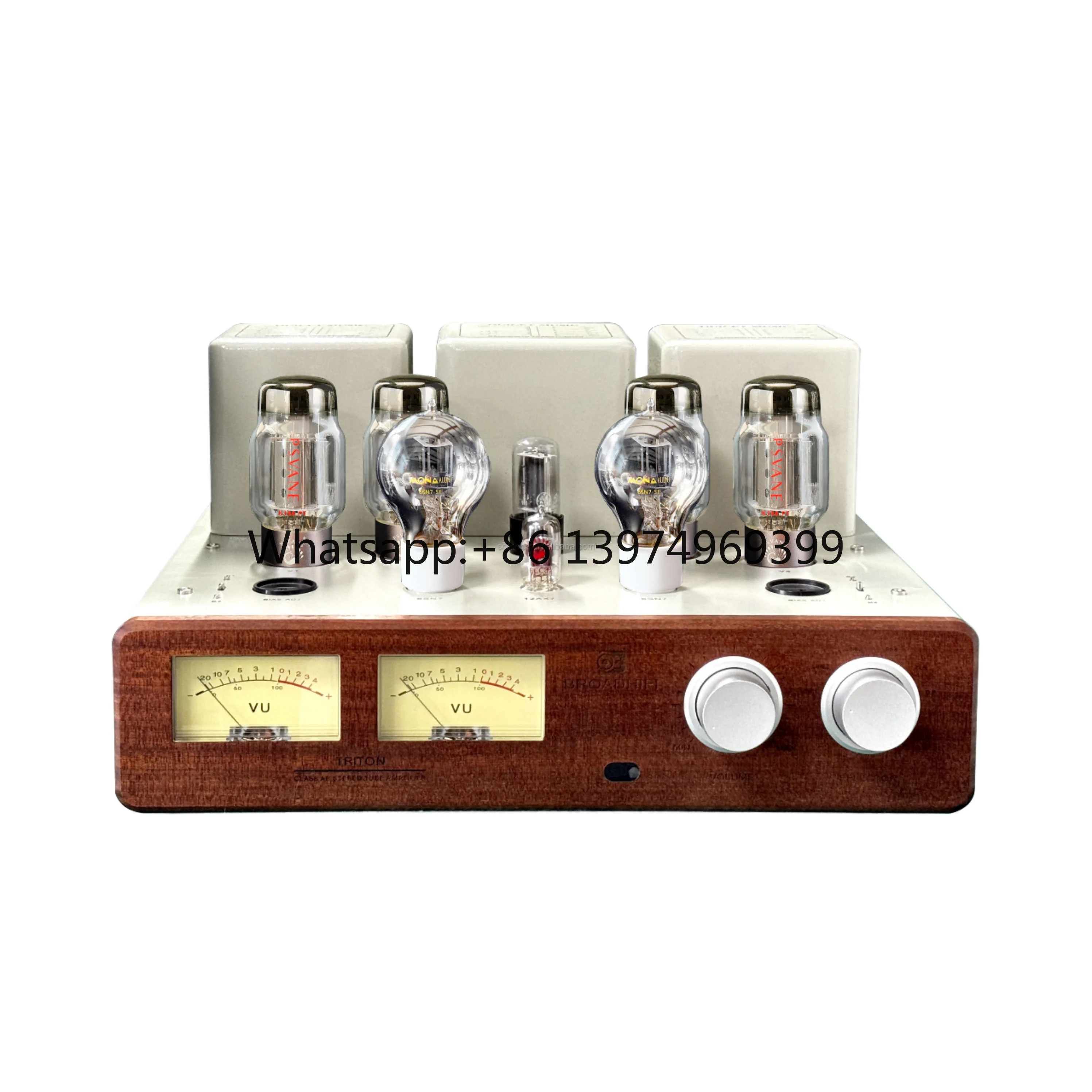 Mona New KT88 Tube Gallbladder Amplifier 56W*2 Metal Home Professional Audio Receiver & Speaker Lossless Classic