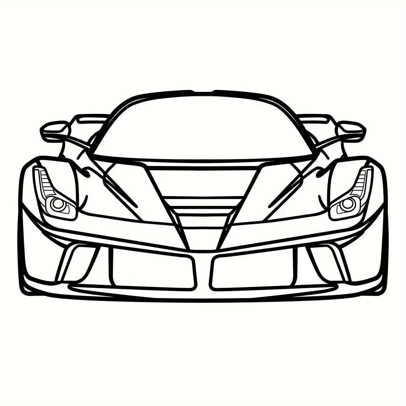 1PC, Metal Sign Decor, Sports Car Metal Wall Art Pendant, Wall Hanging Decor, Hollow Silhouette Art, Interior Home Decoration