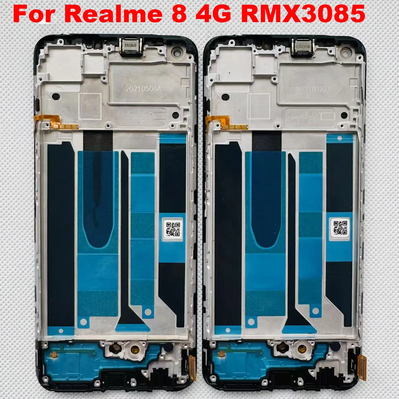 6,43 'оригинальный AMOLED для OPPO Realme 8 4G ЖК-дисплей с цифровым преобразователем сенсорного экрана в сборе, детали RMX3085 6,43 'оригинальный AMOLED для OPPO Realme 8 4G ЖК-дисплей с цифровым преобразователем сенсорного экрана в сборе, детали RMX3085