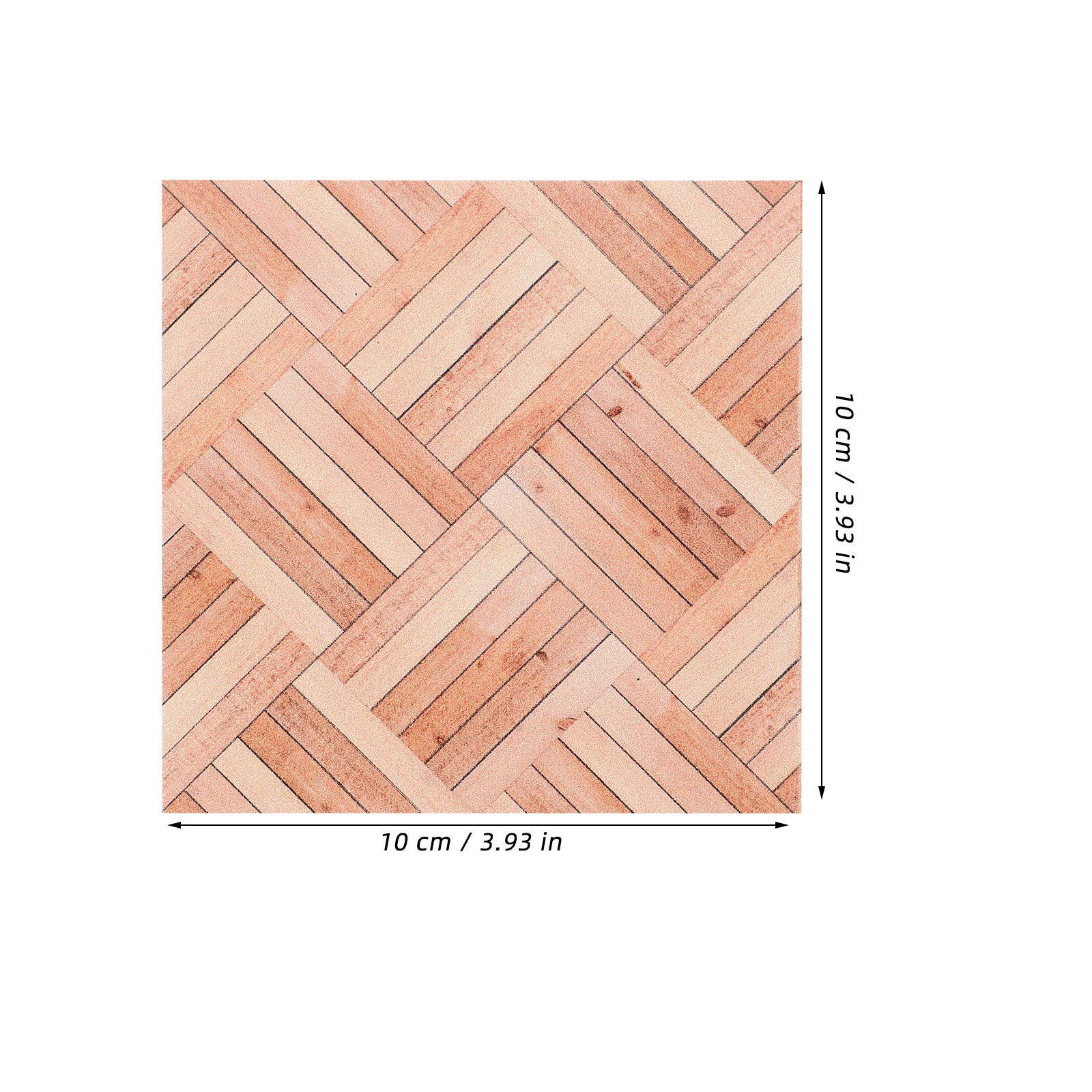 

5 Pcs Simulated Wood Grain Wall Panels Dollhouse Wallpaper Decoratiom Mini DIY Floor Accessory Decors Household Floorboards