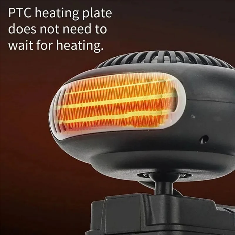 

For 20V Battery Cordless Car Heater Electric Warm Air Blower Heating Fan Windshield Demister Defroster Power Tool-A14Z