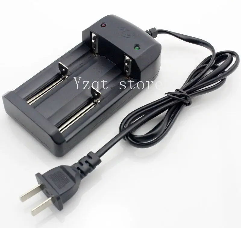Ring height double slot self-stop charger 26650/18650/14500 lithium battery national standard European standard US standard