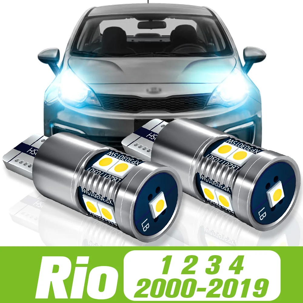 

2pcs For Kia Rio 2 3 4 2000-2019 LED Parking Light Clearance Lamp 2005 2006 2009 2010 2011 2012 2013 2015 2016 2017 Accessories