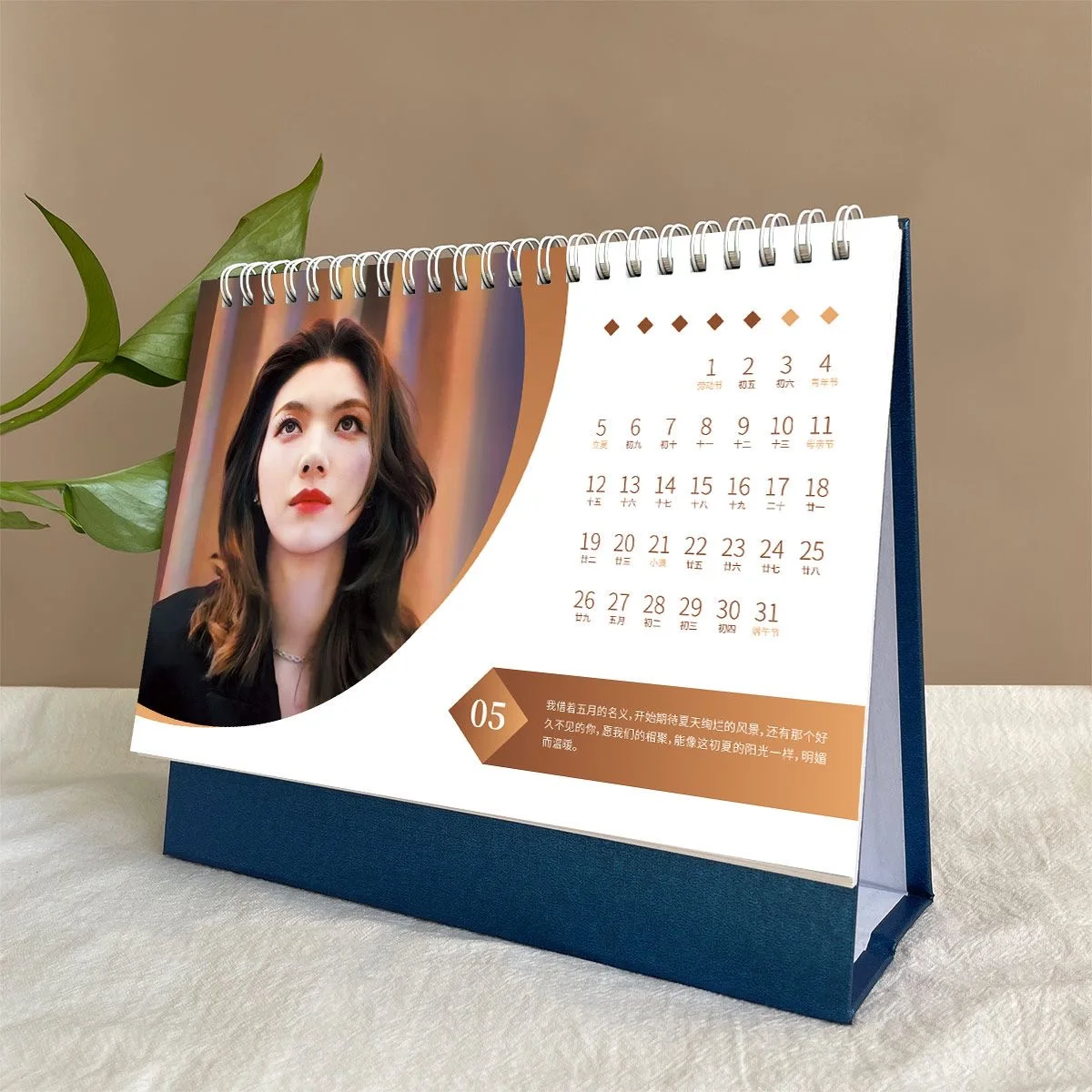 Lingorm Lingling Ormkornnaphat HD Poster Thai TV The Secret of Us Drama Stills Photo Picture 2025 Year Desk Calendar Can Custom