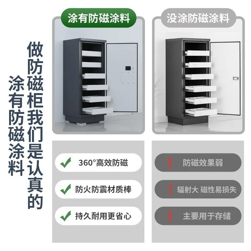 File anti-magnetic cabinet, information safety cabinet, optical disk, hard disk, CD disk, moisture-proof and fireproof