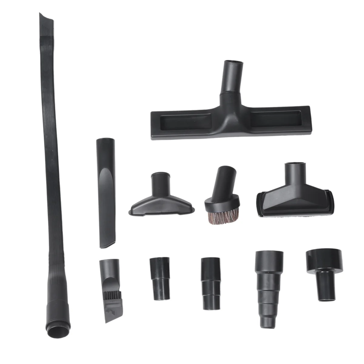 Новинка 2025, 11 шт., универсальный комплект вакуумных насадок 1-1/4 дюйма, адаптер для вакуумного шланга, пластиковые пылесосы для влажной и сухой уборки, аксессуары