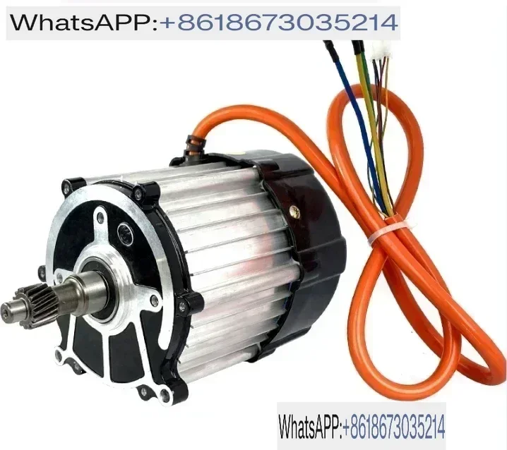 1500w 1800w Electric Tricycle 48v 60v 72v 3200rpm 3900rpm High Speed Brushless Differential Motor