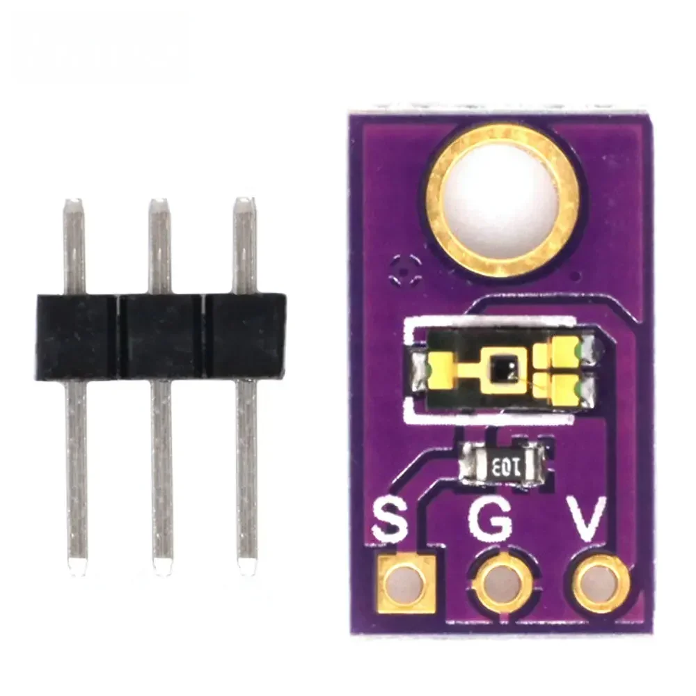 TEMT6000 An ambient light sensor Simulate the light intensity module Visible light sensor