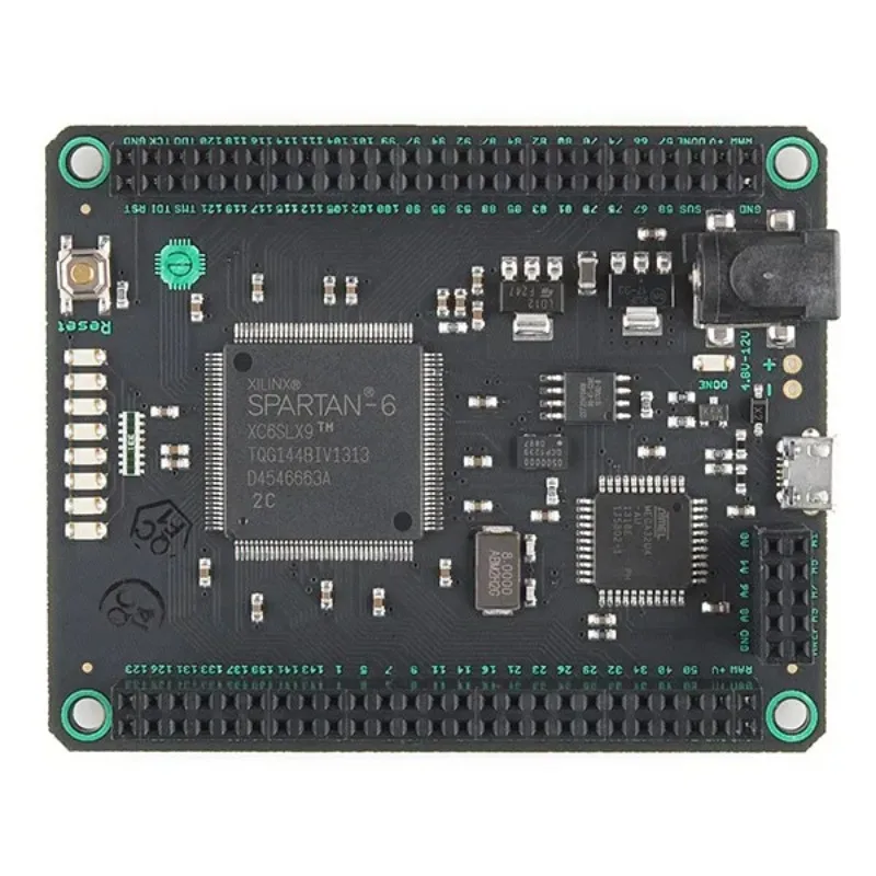 Mojo v3 FPGA compatible with Arduino FPGA development board Spartan6 XC6SLX