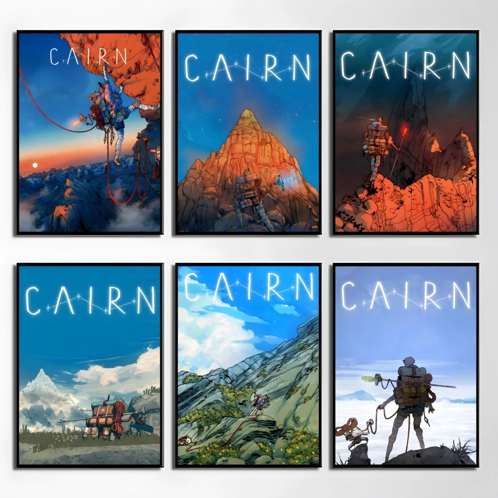 Video Game C-Cairn Poster Elegant And Affordable Wall Art Stickers For Dormitory Living Room And Bedroom Spaces