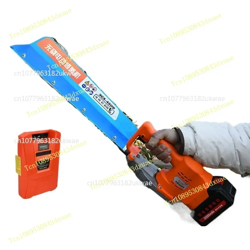 High-Power Lithium Battery Hedge Scimitar Spherical Trimmer Special Rechargeable Tea Tree Pruner for Garden Care